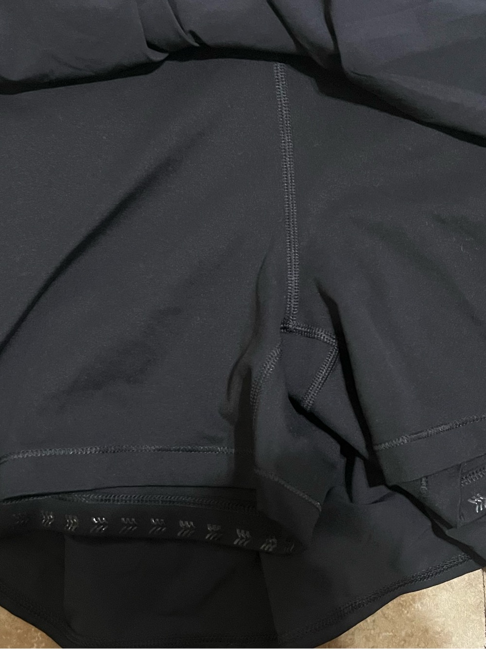 all in motion Black Layered Athletic Skort - Picture 2 of 3